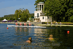 Swimmers by Temple Island - Click for full-size image!