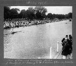 1925 Henley - Diamond Sculls final, Jack Beresford beating D H L Gollan of Leander. Courtesy of TRC Archive. - Click for full-size image!