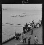 Feb 1956 Star Maiden (8 team) with Olympic prospects, Wellington Harbour. Courtesy of the National Library of New Zealand. - Click for full-size image!