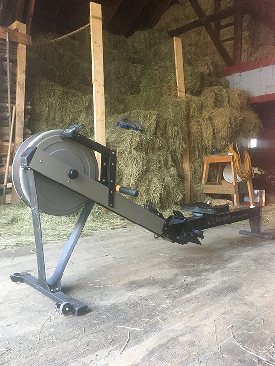 Putting Hay in the Barn