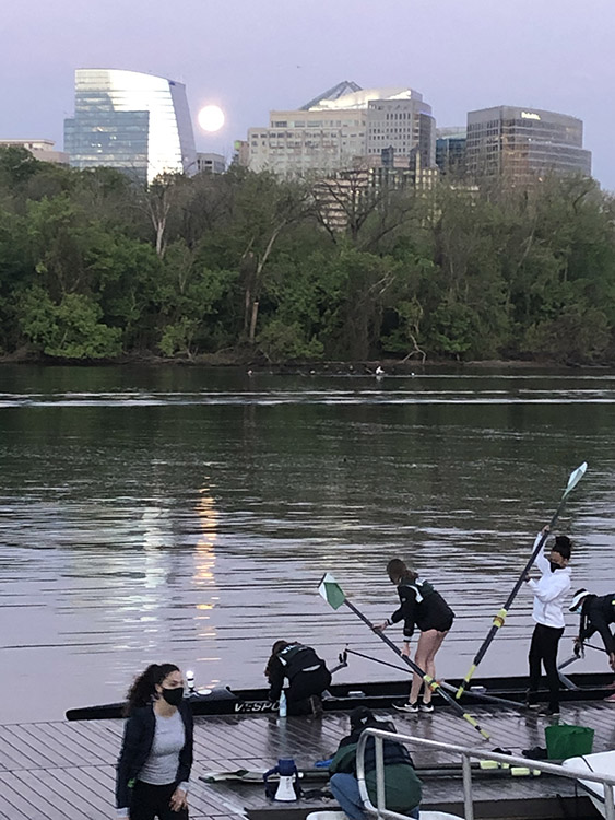 Potomac Moonset