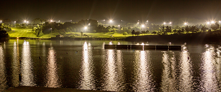 Tangeum Lake at Night