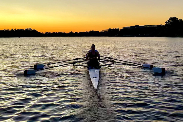Sunrise with Austin Rowing Club
