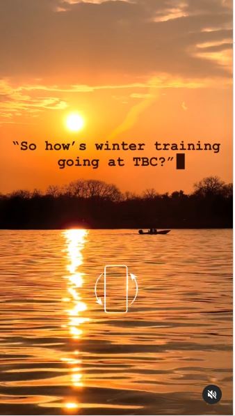 It’s been a great first month of winter training for the TBC squad