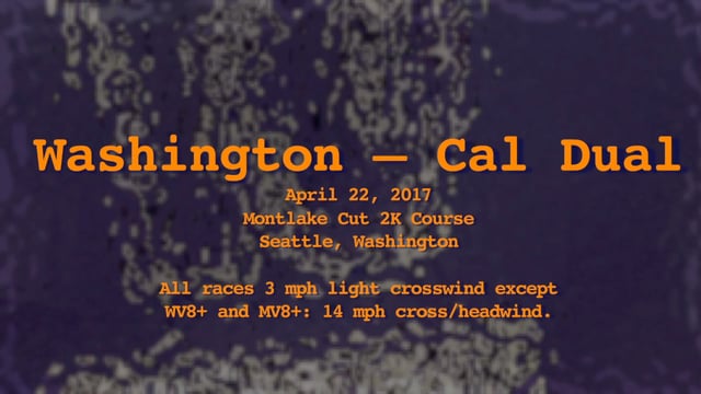 2017 Washington - California Dual