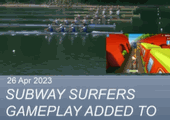 Subway Surfer Rowing