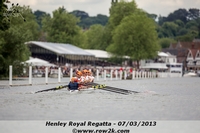 Virginia's men's Varsity 8 won their first round race handily against Warwick University - Click for full-size image!