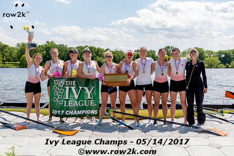 Ivy 2017: Princeton's V8 Sweeps Regular Season, Brown Claims Points Trophy