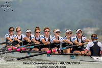 The triple bucket rig for the NZL W8+ lives on from the Lucerne World Cup!  Unfortunately the Kiwi eight missed the final today by less than a second. - Click for full-size image!