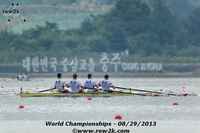 USA M4- racing to a semifinal win over NED and CZE - Click for full-size image!